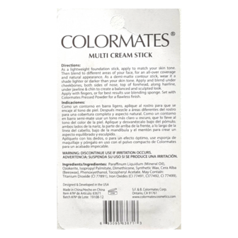 Colormates - Multi Cream Stick - 63671