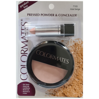 Colormates - Pressed Powder &amp; Concealer - 7105