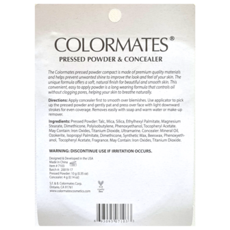 Colormates - Pressed Powder &amp; Concealer - 7103