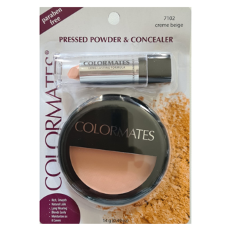 Colormates - Pressed Powder &amp; Concealer - 7102