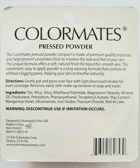 Colormates - Pressed Powder - 62653