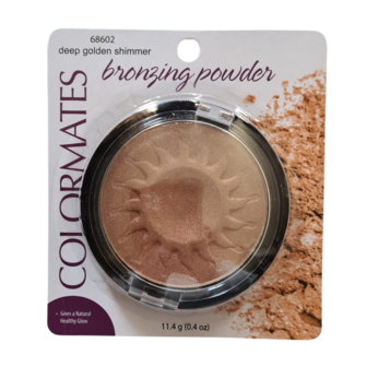 Colormates - Bronzing Powder - 68602 - Deep Golden Shimmer