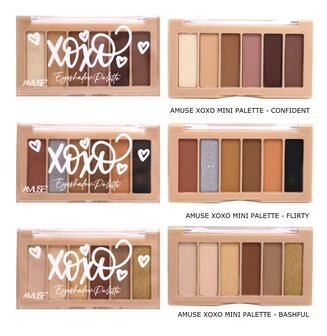 Amuse - Xoxo Eyeshadow MINI Palette - Flirty