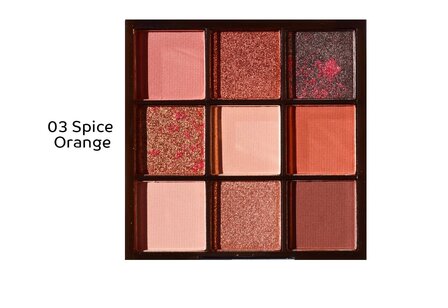 Kleancolor - Luxe Eyeshadow Palette - 03 - Spice Orange