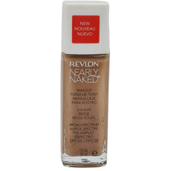 Revlon Nearly Naked Makeup Foundation - 210 Sun Beige
