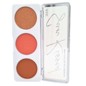 Amuse Sun Kissed Face Palette - 03 - Deep - Gezichtspalet - Bronzer, Highlight &amp; Blush - 15 g