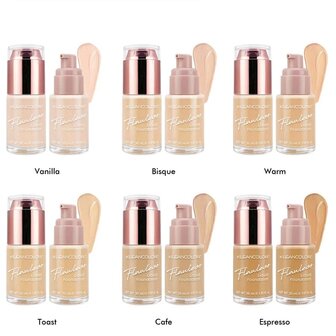 Kleancolor Flawless Liquid Foundation - 04 - Toast - Foundation - 30 ml