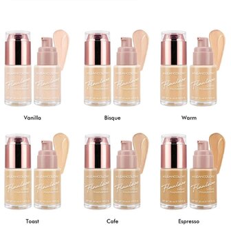 Kleancolor Flawless Liquid Foundation - 02 - Bisque - Foundation - 30 ml