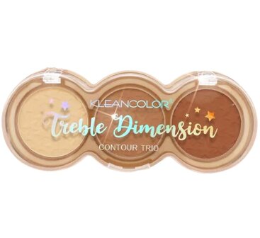 Kleancolor Treble Dimension Contour Trio - 02 - Medium Shadow