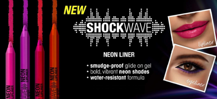 L.A. Girl - Shockwave Neon Lip Liner - GP733 - Blaze