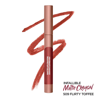 L&#039;Oreal Paris Infallible - Matte Lip Crayon - 509 - Flirty Toffee