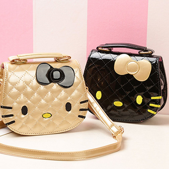 Sanrio - Hello Kitty - BLACK - Crossbody Tas
