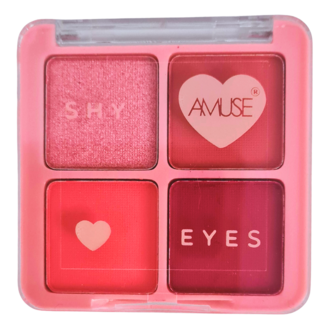 Amuse Shy Eyeshadow Quad - 02 Berry Cute