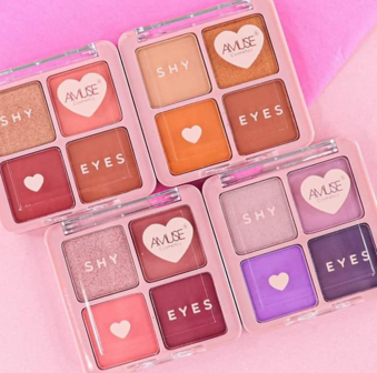 Amuse Shy Eyeshadow Quad - 03 Apple Of My Eye