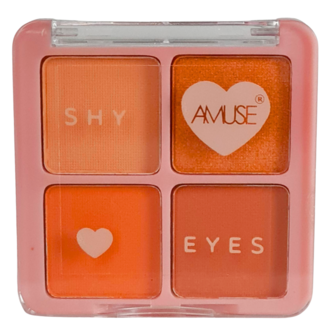Amuse Shy Eyeshadow Quad - 04 Peachy Keen