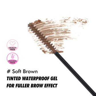 Kara Beauty - Waterproof Brow Gel - Soft Brown - BGW045 