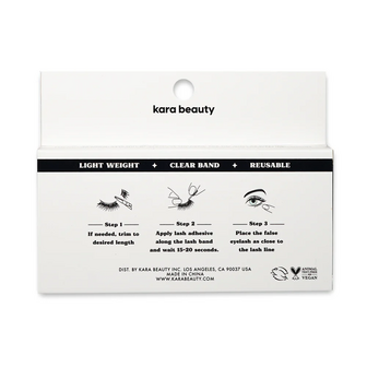 Kara Beauty - Fabulashes - Ghosted - 3D Faux Mink Lashes 