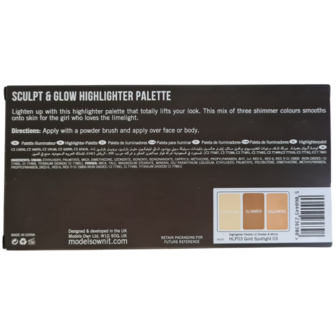 Models Own - Sculpt &amp; Glow - 03 Gold Spotlight 