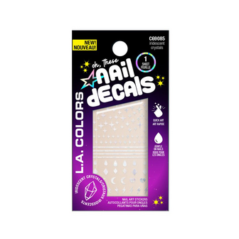 LA Colors - Oh, These Nail Decals - 085 Iridescent Crystals