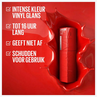Maybelline SuperStay Vinyl Ink - 75 Hot