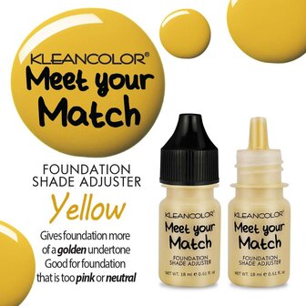 Kleancolor - Meet your Match - 02 Yellow