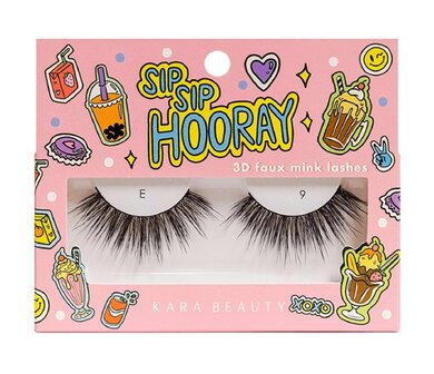 Kara Beauty - Sip Sip Hooray - ES009 - 3D Faux Mink Lashes