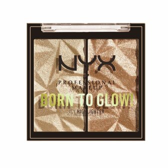 NYX Professional Makeup - Born To Glow! - 02 - Platinum Status &amp; Diamond Chains