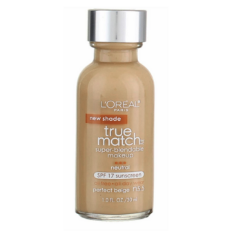 L&#039;Or&eacute;al Paris True Match Super Blendable Makeup Foundation - N5.5 - Perfect Beige