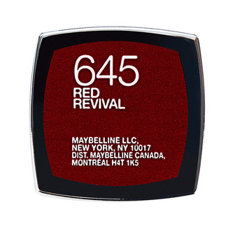 Maybelline Color Sensational Lipcolor - 645 Red Revival 