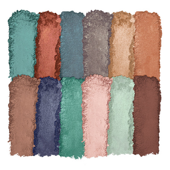 L.A. Colors 12 Color Eyeshadow Palette - C69013 Stunner 