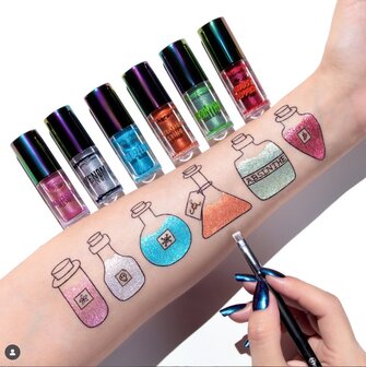 BH Cosmetics - Poison Shock Liquid Eyeshadow - Ghost Pepper