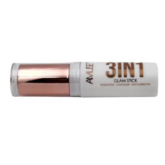 Amuse - 3IN1 Glam Stick - 03 Medium Beige