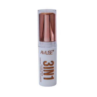 Amuse - 3IN1 Glam Stick - 01 Natural