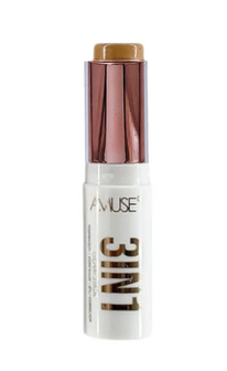 Amuse - 3IN1 Glam Stick - 06 Toast - Foundation - Concealer - Spot Corrector - 10 g