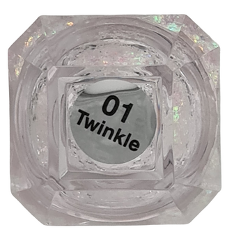 Simply Bella - Oh My Glitter - 01 Twinkle - Transparant - Glitter Oogschaduw - 4 g