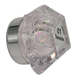 Simply Bella - Oh My Glitter - 01 Twinkle - Transparant - Glitter Oogschaduw - 4 g