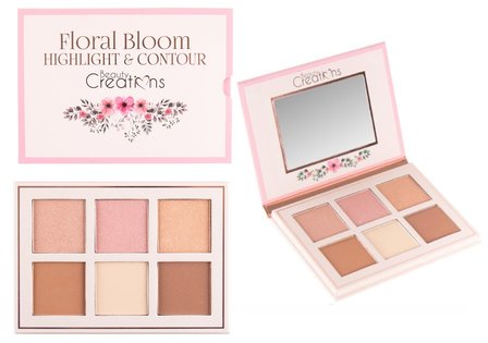 Beauty Creations Floral Bloom Highlight &amp; Contour Palette 1