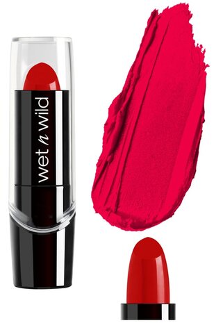 Wet n Wild Silk Finish Lipstick - 540A Hot Red