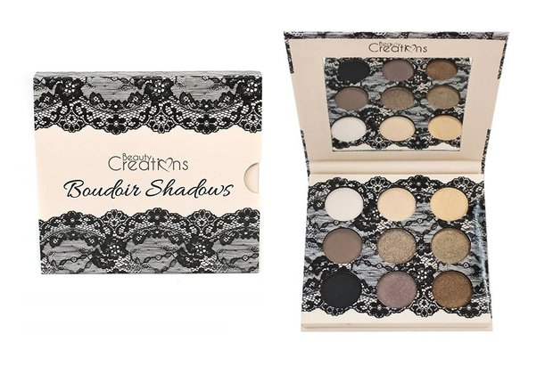 Beauty Creations Boudoir Eyeshadow Palette - 9 Matte & Shimmer Shades - E9BSB