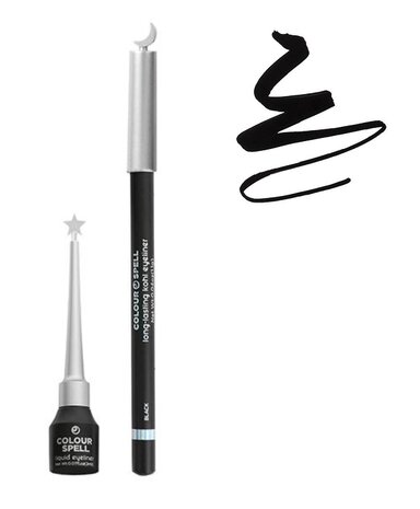 Profusion Colour Spell - Kohl & Liquid Black Eyeliner Set - 800ASET Black