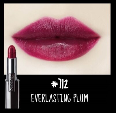 L'Oreal Paris Le Rouge Infallible Lipstick - 712 Everlasting Plum