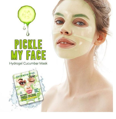 Rude Cosmetics Pickle My face Hidrogel Cucumber Mask 