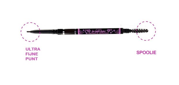 City Color Be Bold Brow Pencil - Dark Brown
