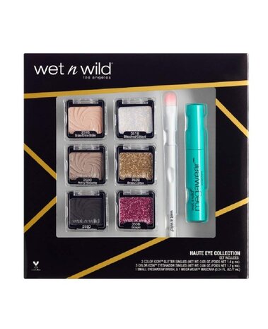 Wet n Wild Haute Eye Collection Limited Edition  - 36063 - Geschenkset - 8 PC Make-up Set -  Oogmake-up - Oogschaduw - Mascara 