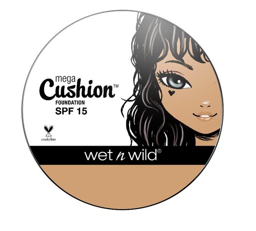 Wet 'n Wild MegaCushion Liquid Foundation - 120A Natural Beige - SPF15 - 15 g