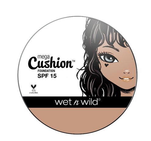 Wet 'n Wild MegaCushion Liquid Foundation - 108A Nude Beige - SPF15 - 15 g