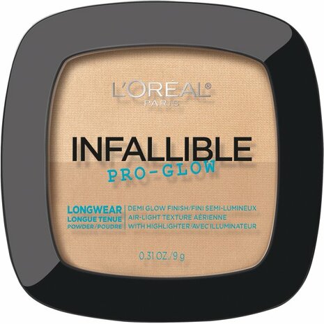 Loreal Paris Infallible Pro Glow Longwear Powder - 22 Creamy Natural - Gezichtspoeder - 9 g