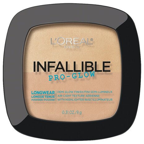 Loreal Paris Infallible Pro Glow Longwear Powder - 24 Natutal Beige - Gezichtspoeder - 9 g