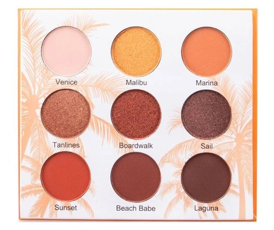 Beauty Creations Cali Chic Eyeshadow Palette - Oogschaduw Palette - 12 g