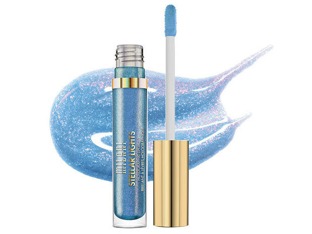 Milani Stellar Lights Holographic Lip Gloss - 02 Iridescent Blue - Lipgloss - Blauw - 3.6 ml